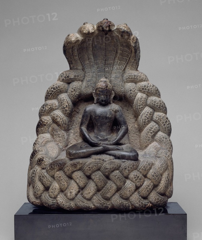 Buddha Sheltered by the Serpent King Muchalinda, 11th/12th century.