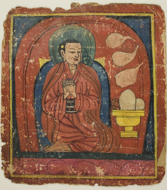 Image from a Set of Initiation Cards (Tsakali), 14th/15th century.