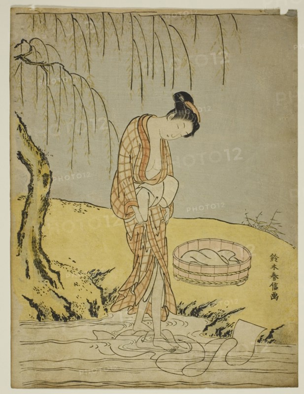 Washing Cloth in a Stream, c. 1768/69.