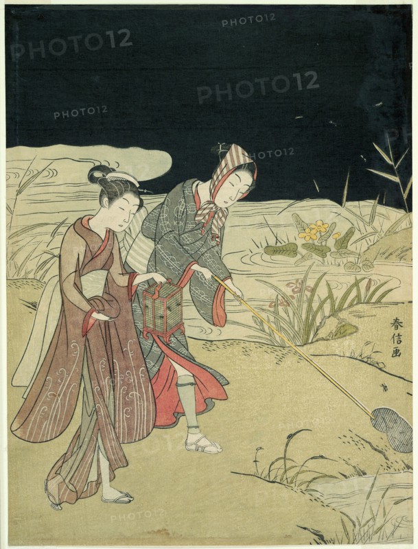 Catching Fireflies, About 1767.