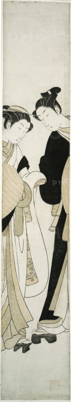 Two Komuso, c. 1768/69.