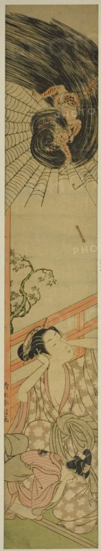 The Smitten Thunder God Delivering a Love Letter to a Courtesan, c. 1767/68.