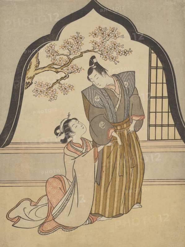 Lovers Dressing Beside a Window, 1765.