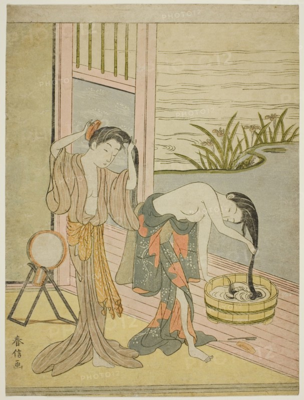 Two Women Washing Their Hair, c. 1767/68.