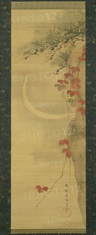 Moon, Pine and Maple, 18th century.