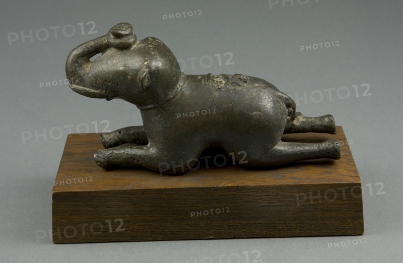 Seated Elephant, Sukhothai period, late 14th century.