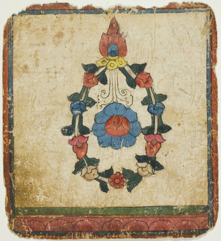 Image from a Set of Initiation Cards (Tsakali), 14th/15th century.