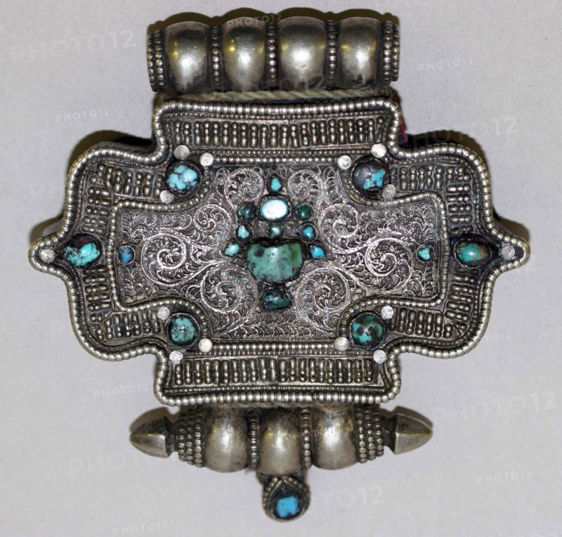 Woman's Amulet Box (Ga'u), 18th century.
