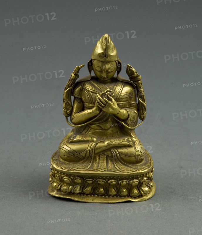Portrait of Lama Tsongkhapa, 18th/19th century.