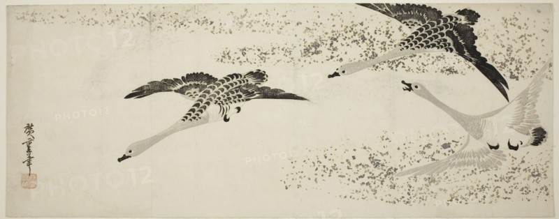 Descending Geese, c. 1830.