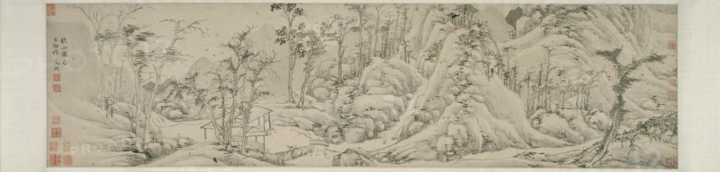 Autumn Mountains, Ming dynasty (1368-1644), early 16th century.