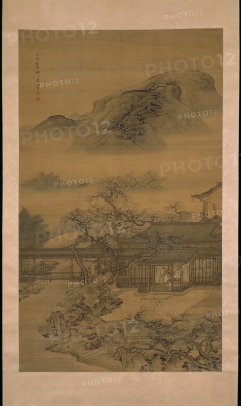 Spring Arriving in the Han Palace, Qing dynasty (1644-1911), 1717.