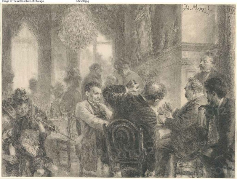 The Card Game, 1899.