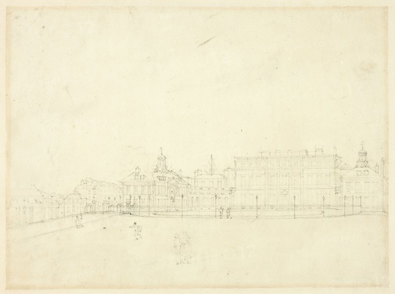 Study for Queen's Palace, St. James Park, c. 1809.