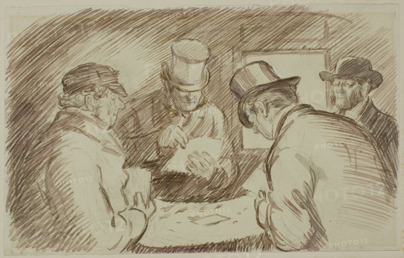 A Game of Cards, 1870/91.
