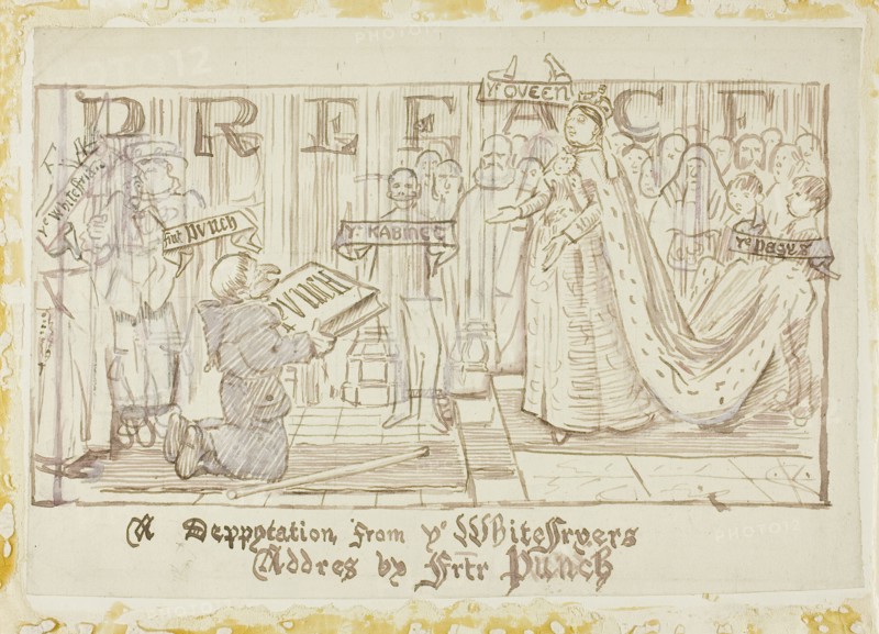 A Deputation from the Whitefriars, 1870/91.