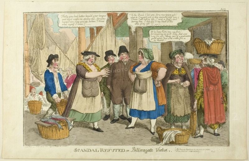 Scandal Refuted or Billingsgate Virtue, 1818.