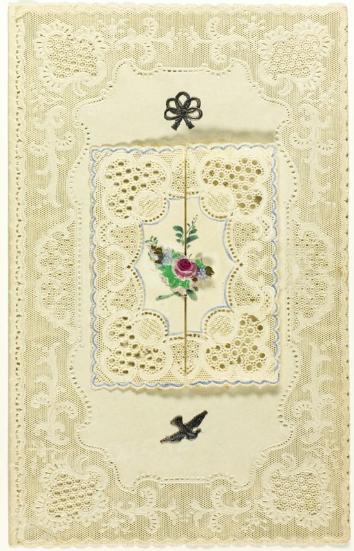 Untitled Valentine (Bouquet), 1855/60.