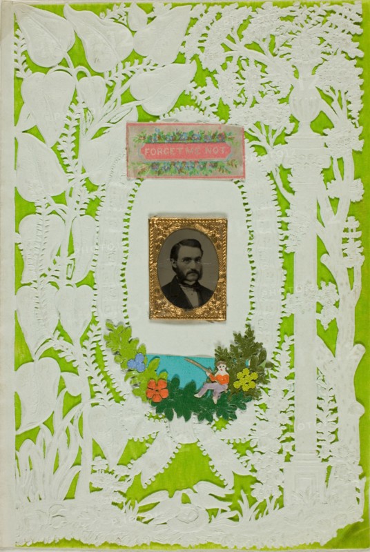 Forget Me Not (valentine), c. 1857.