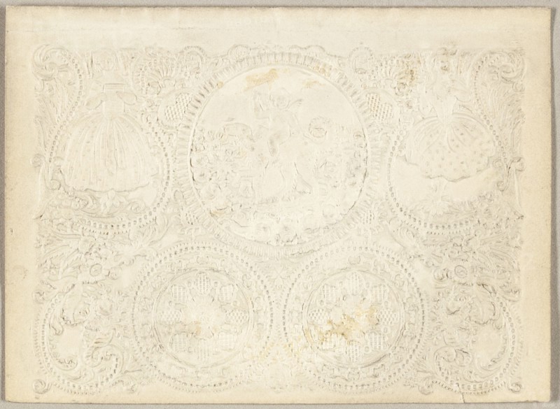 Untitled Valentine (Cupid on the Back of a Dog), 1850/59.