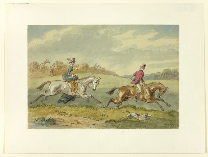 Having All the Fun to Themselves, c. 1870.