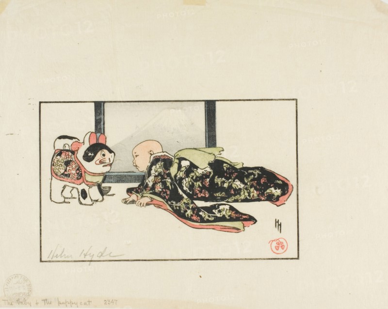 The Puppy-Cat and the Baby, 1904.