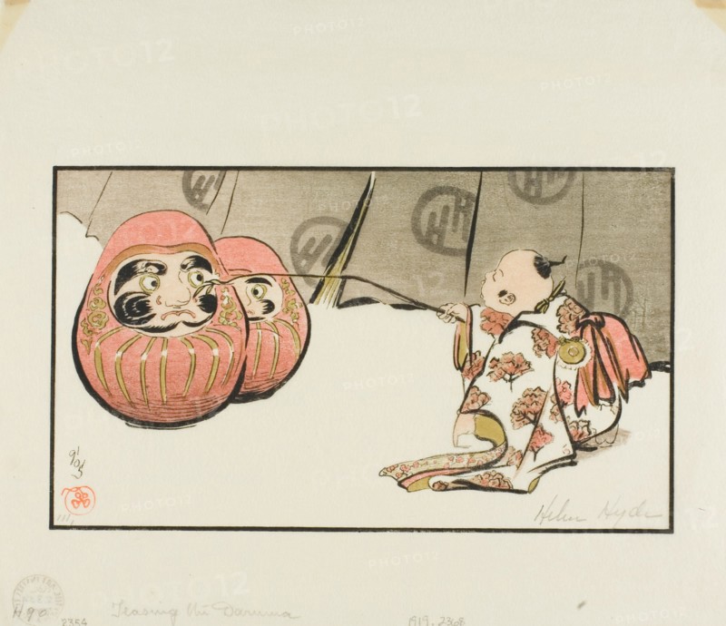 Teasing the Daruma, 1905.