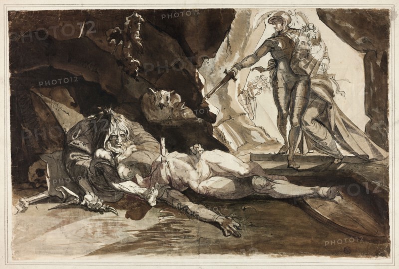 The Cave of Despair, c. 1769.