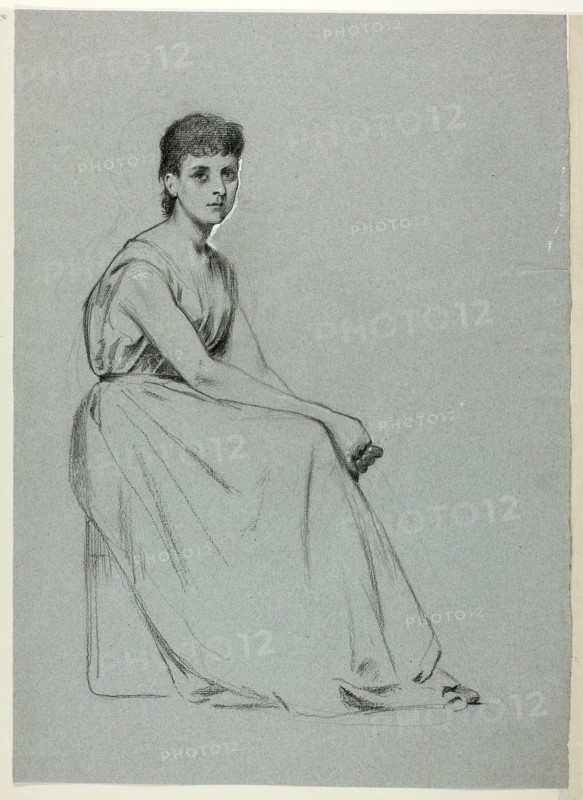 Seated Woman Facing Right, n.d.