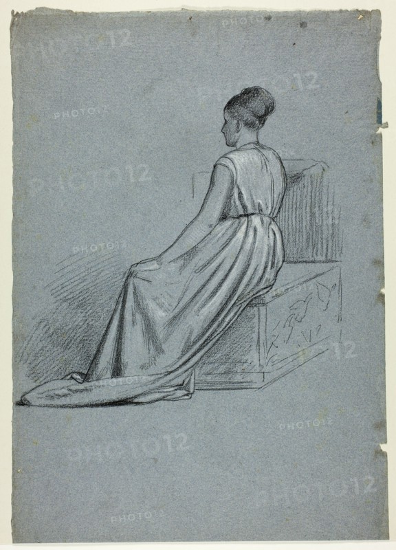 Woman Seated Looking to the Left, n.d.