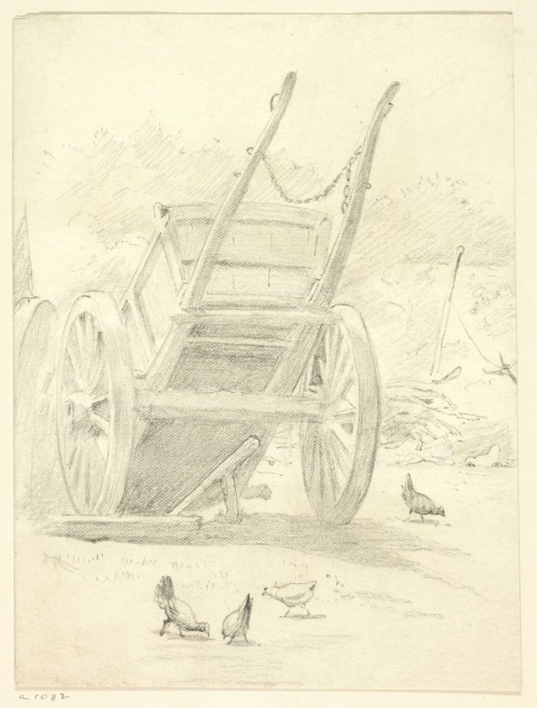 Wagon and Poultry, n.d.