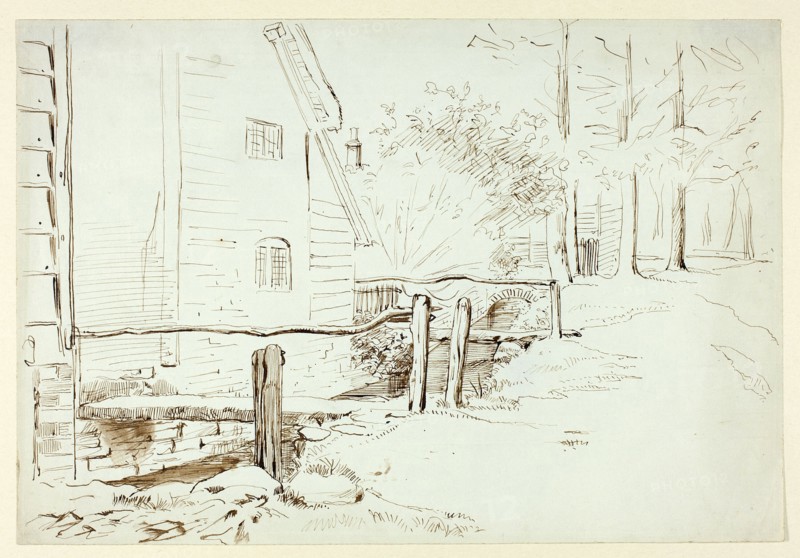 Landscape with Bridge, n.d.