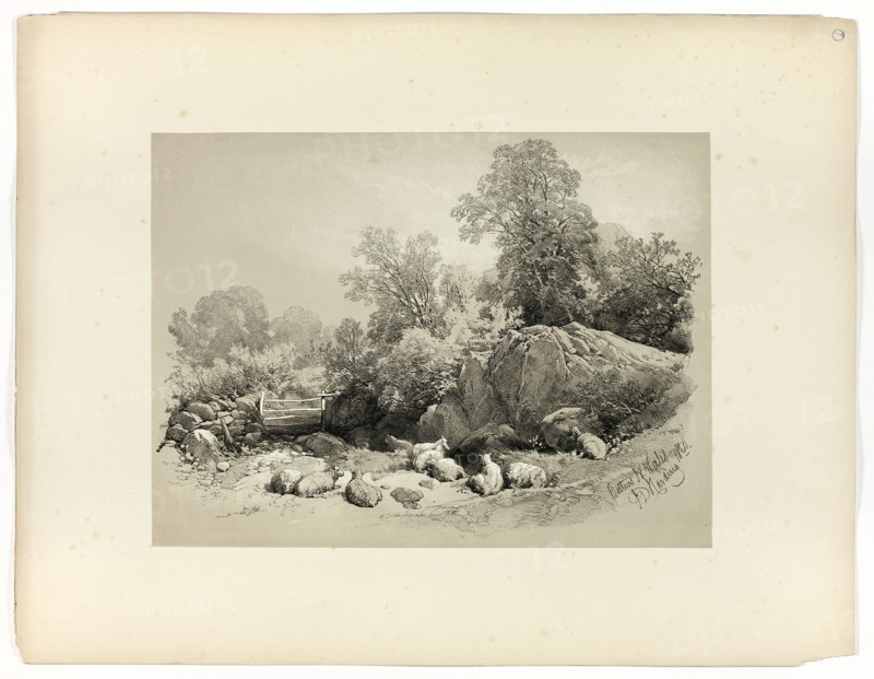 Bettws, N. Wales, from Picturesque Selections, 1860.
