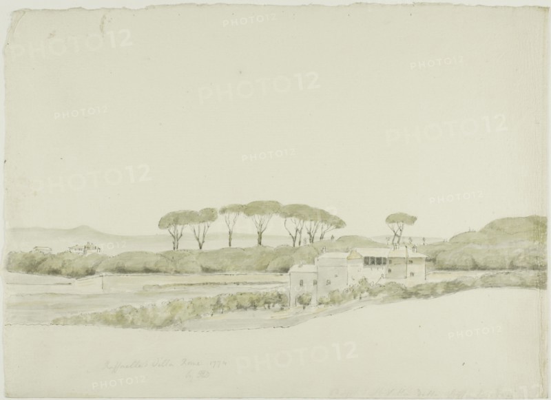 Raffaelle's Villa Medici, Rome, 1774.