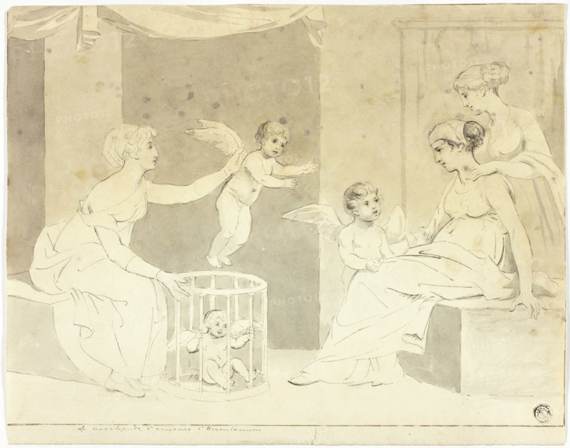 Seller of Loves (after Herculancum frieze), n.d.