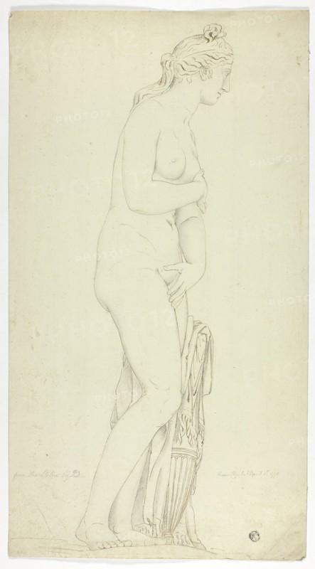 Antique Statue of Standing Venus, 1775.