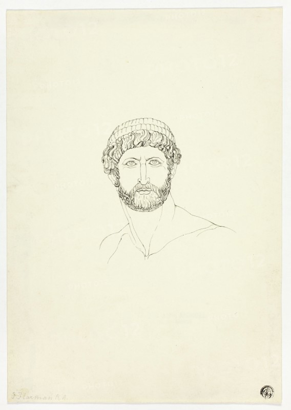 Bust of Bearded Man, n.d.