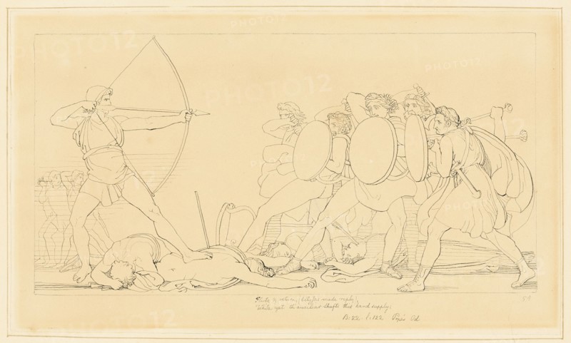Ulysses Killing the Suitors, n.d.