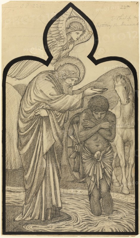 Saint Philip Baptising the Eunuch, 1853/98.