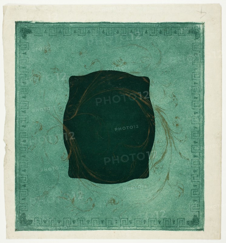 Mount for Last Poppies, 1897-99.