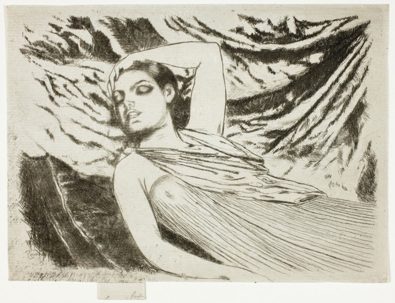 The Sleeping Model or The Sleeper, 1890-97.