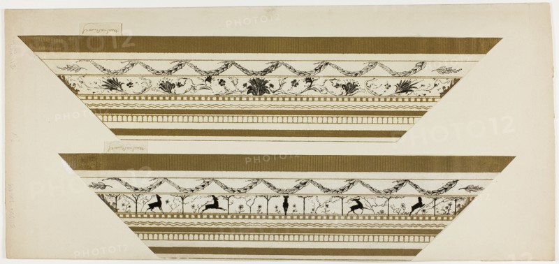 Stag and Flower Pattern Frame, 1897-99.