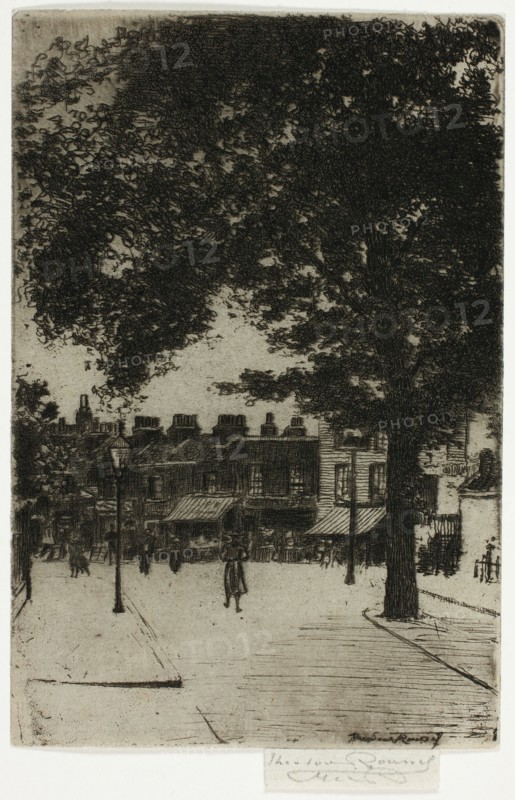 The Sign of White Horse, Parson's Green, 1906.