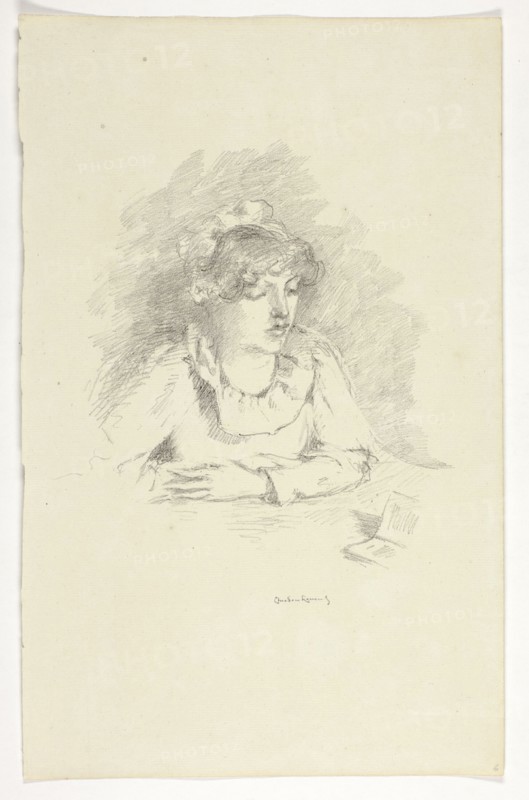 La Liseuse—The Reader, Lamplight, 1890-94.