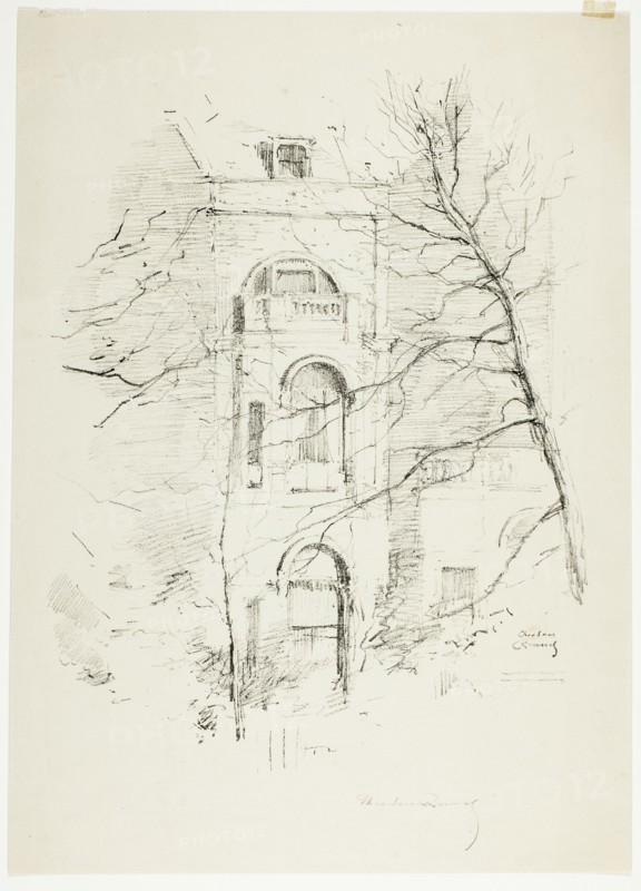 Winter, A House in Green Park, 1890-94.