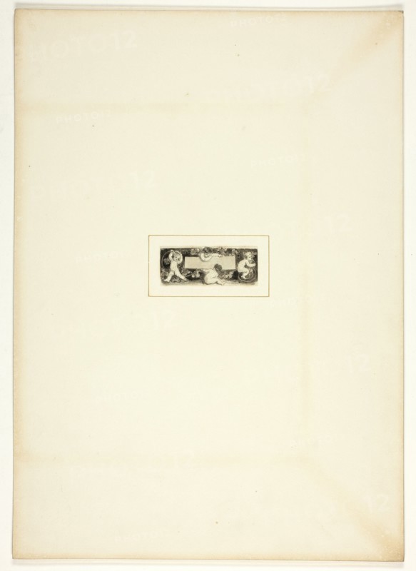 Study for a plate from The Triumphs of Temper, in the 1796 Royal Engagements Pocket Book, c. 1795.