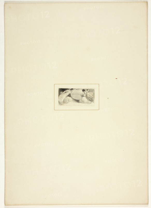 Study for a plate from The Triumphs of Temper, in the 1796 Royal Engagements Pocket Book, c. 1795.