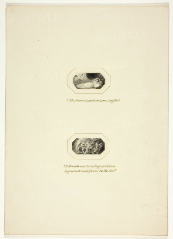 Study for a plate from The Triumphs of Temper, in the 1796 Royal Engagements Pocket Book, c. 1795.