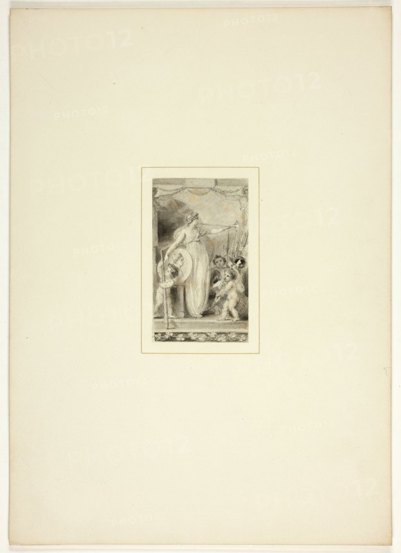 Study for a plate from The Task, c. 1800.