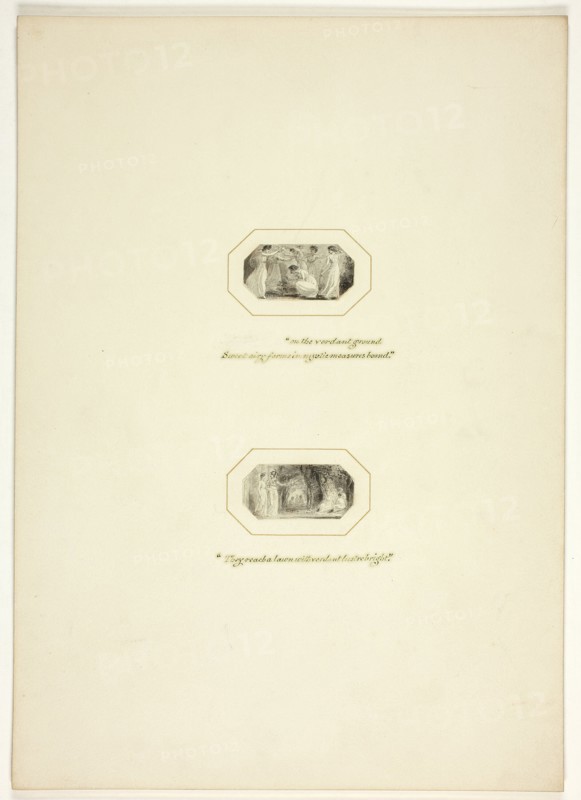 Study for a plate from The Task, c. 1800.
